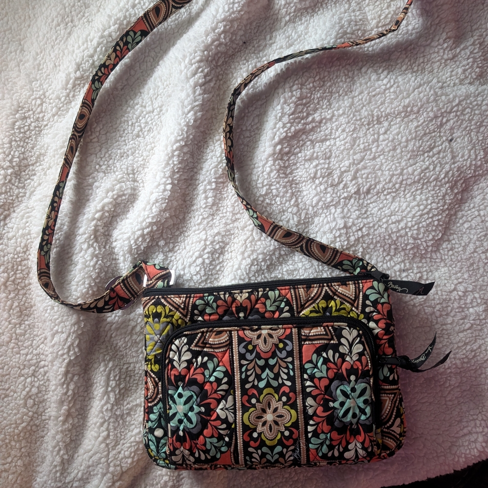 Vera Bradley Multicolor Floral Crossbody Bag